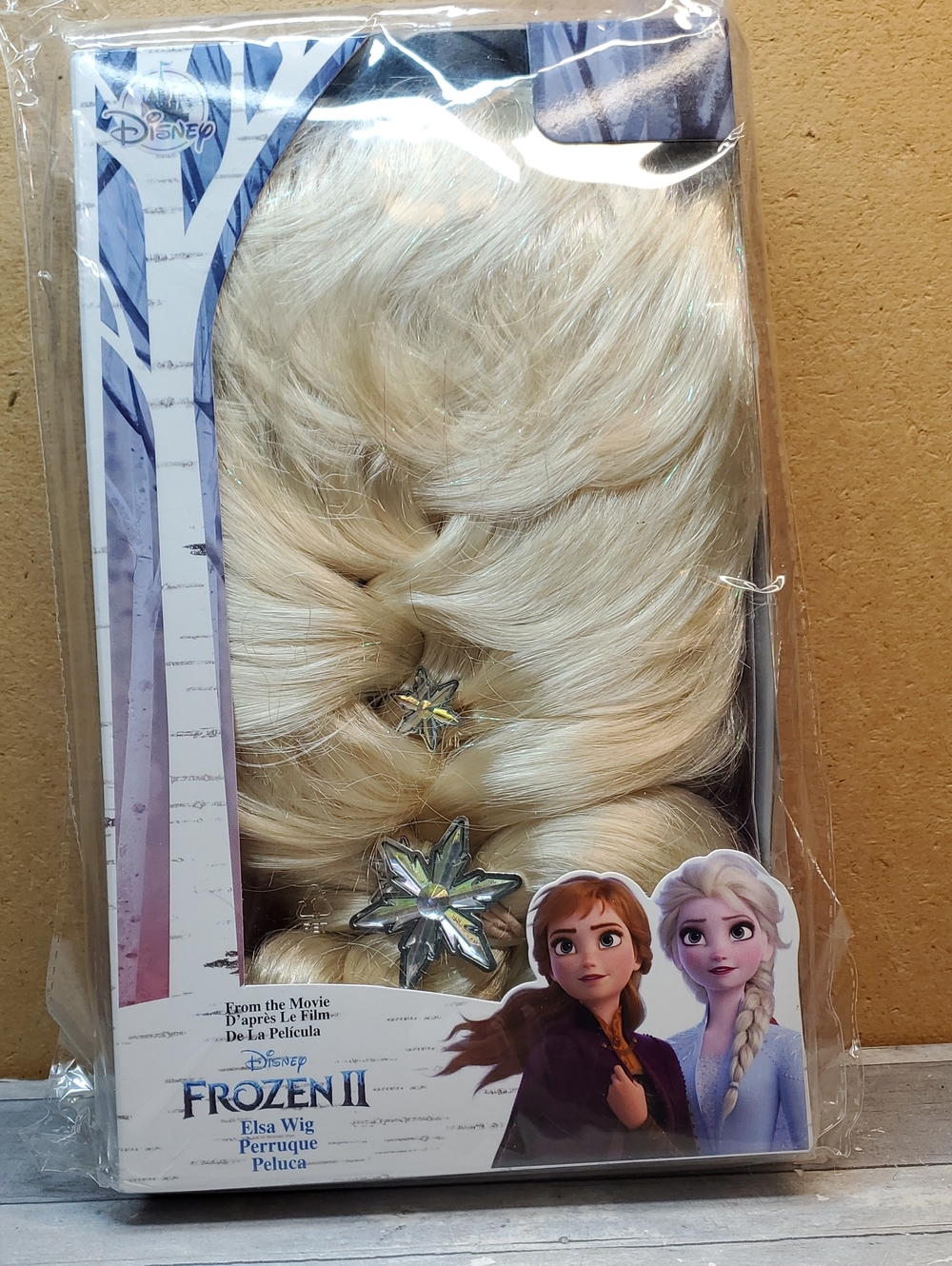 Disney Frozen II Snow Queen Elsa Wig Size Ages 3+ NWT